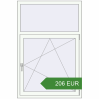Pricing Tilt-and-Turn 1000x1500 mm SUPERWINDOWS PREMIUM LINEAR. Price: 206.38 EUR